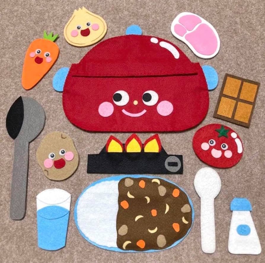 【新品】エプロンシアター⭐カレーライス エプロンシアター カレーライスの通販 by K's shop｜ラクマ